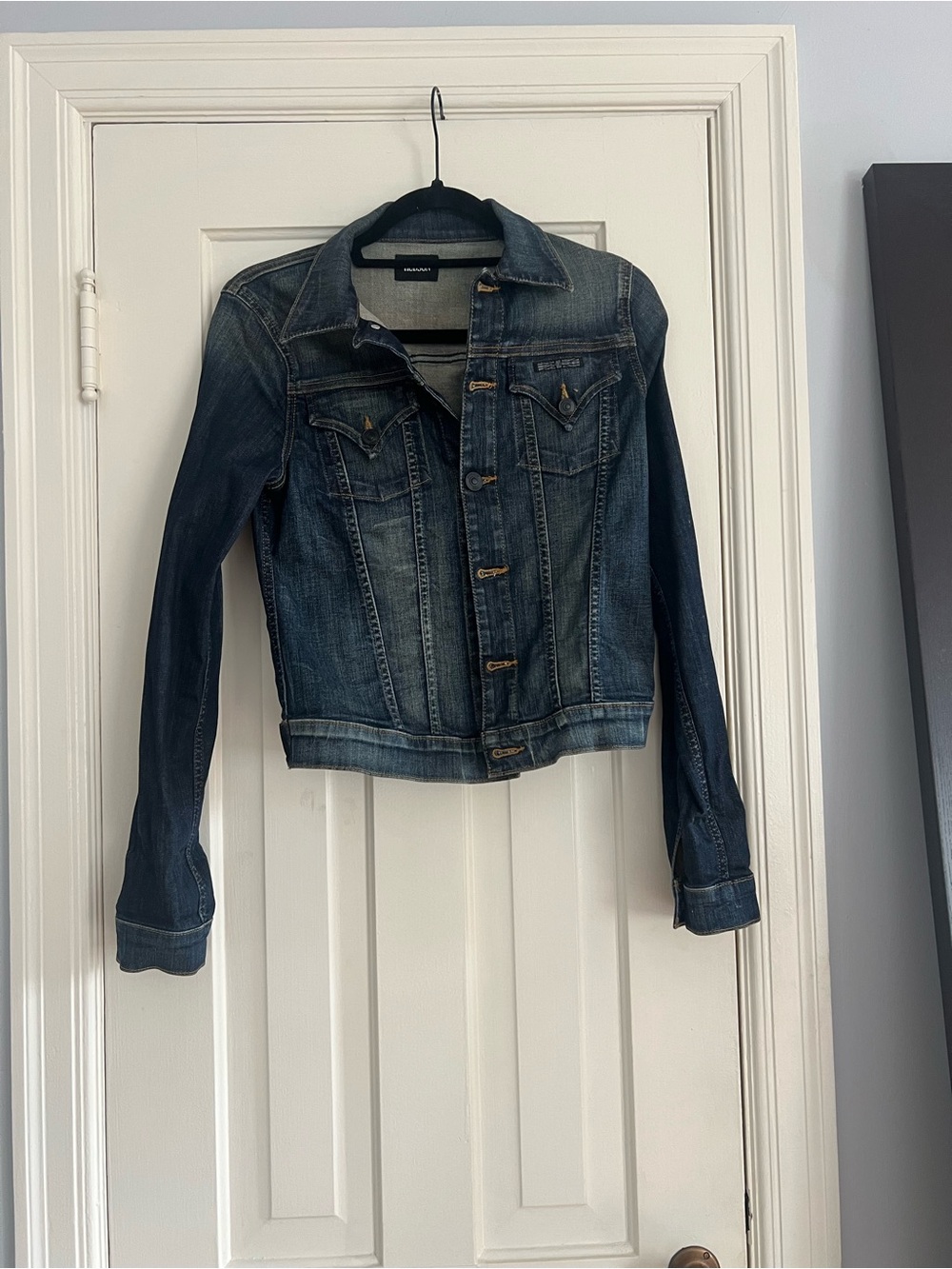 Hudson Jeans Dark Indigo Denim Jacket